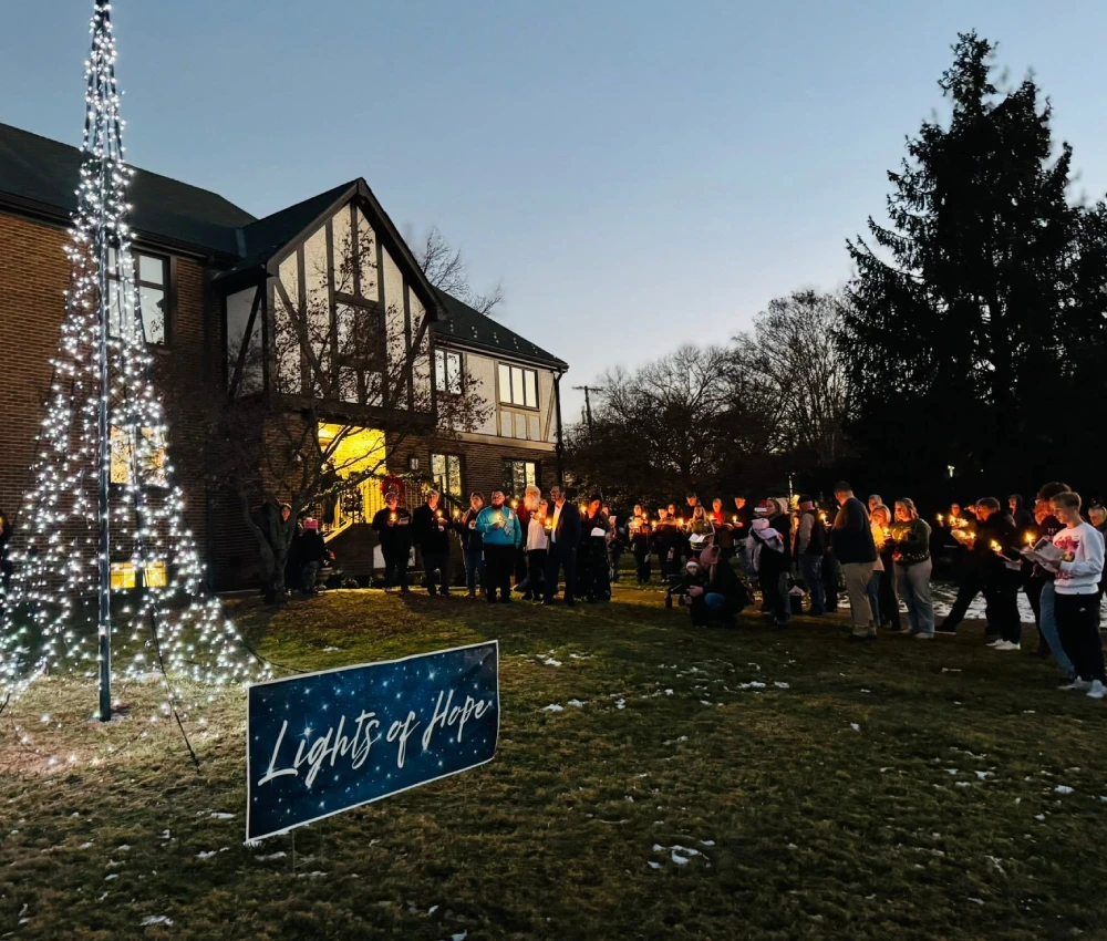 lights of hope ceremony