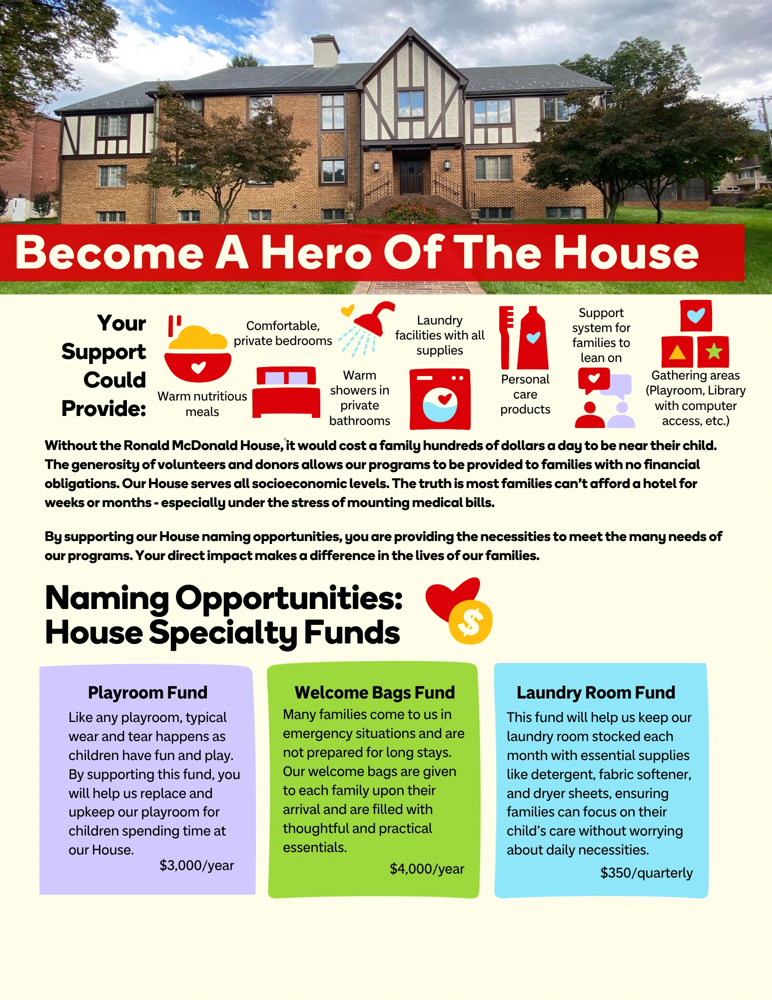 become a hero of the house