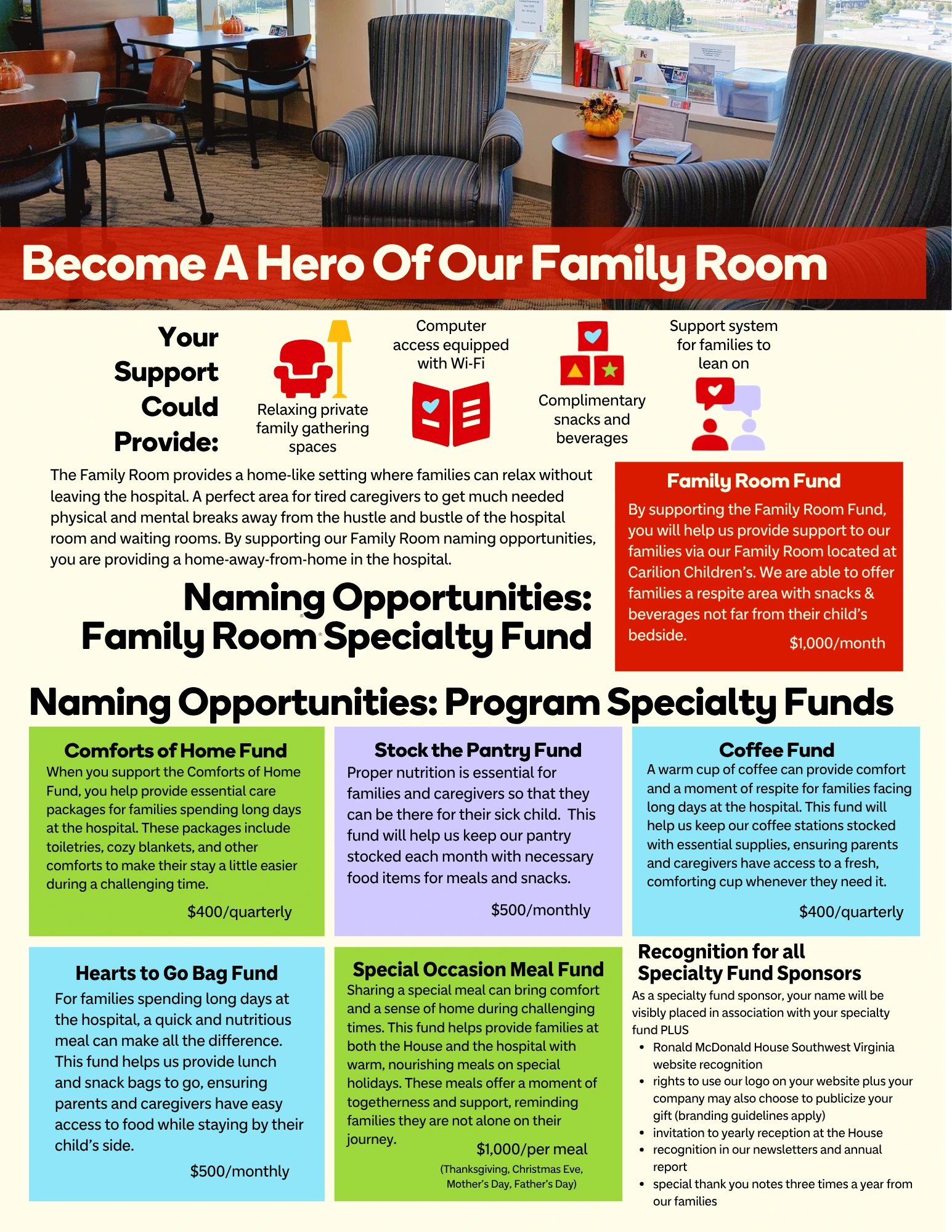 become a hero of our family room